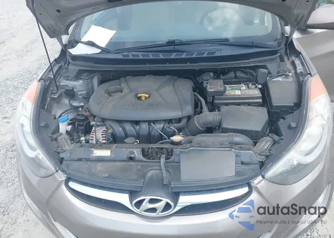 2013 Hyundai Elantra Gls из США, поврежденный, VIN 5NPDH4AE8DH179604